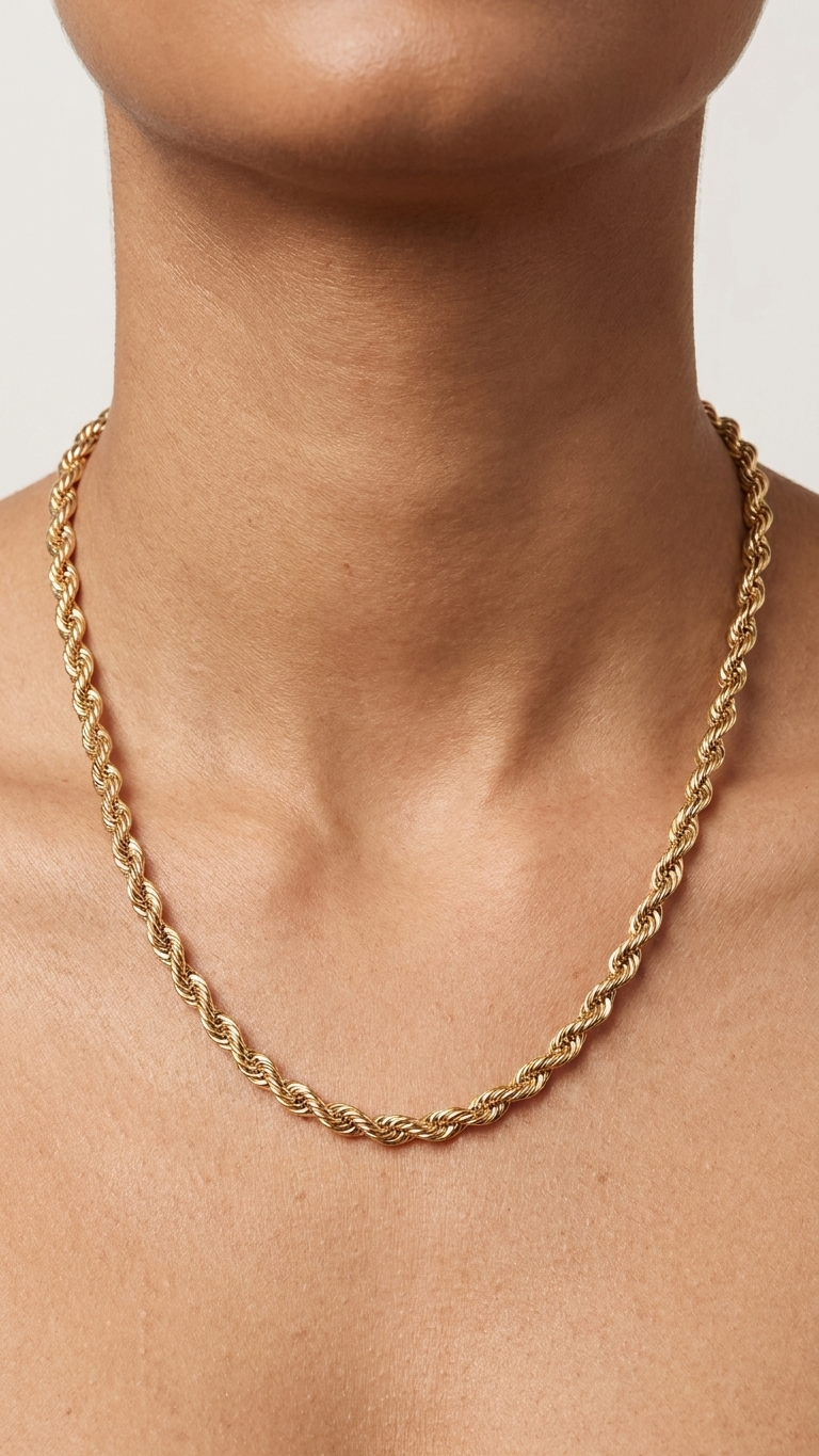 Noa 9k Gold Chain Necklace