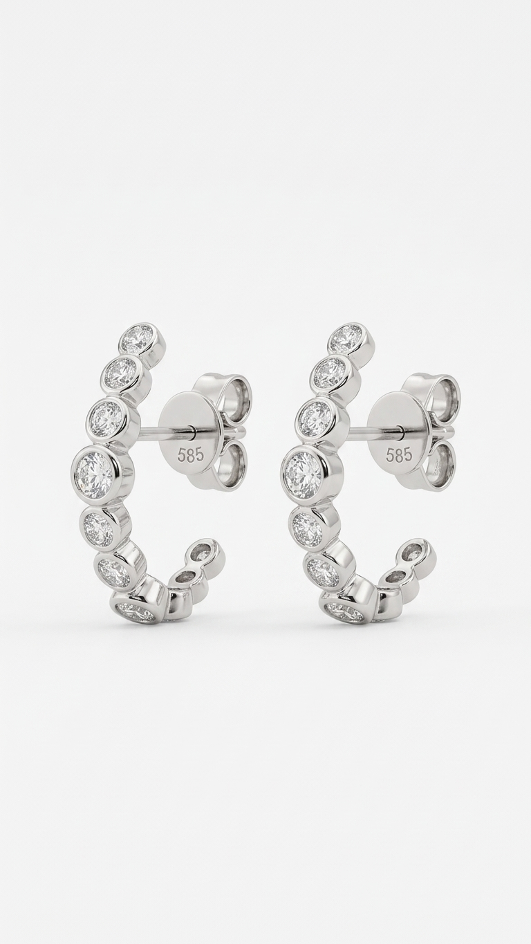 Cassia Diamond Earrings