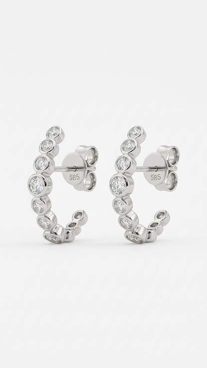 Cassia Diamond Earrings