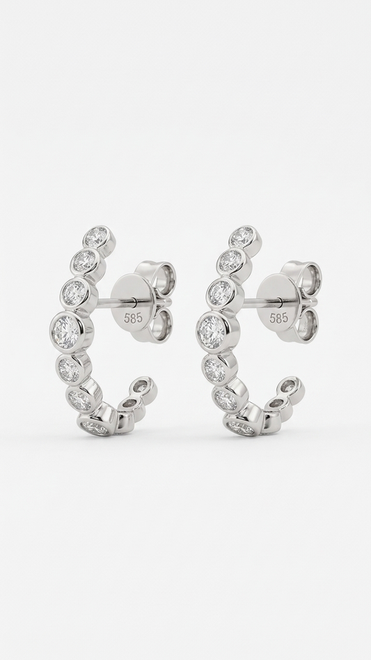 Cassia Diamond Earrings